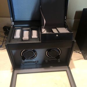 Wolf Viceroy Watch Winder and Storage